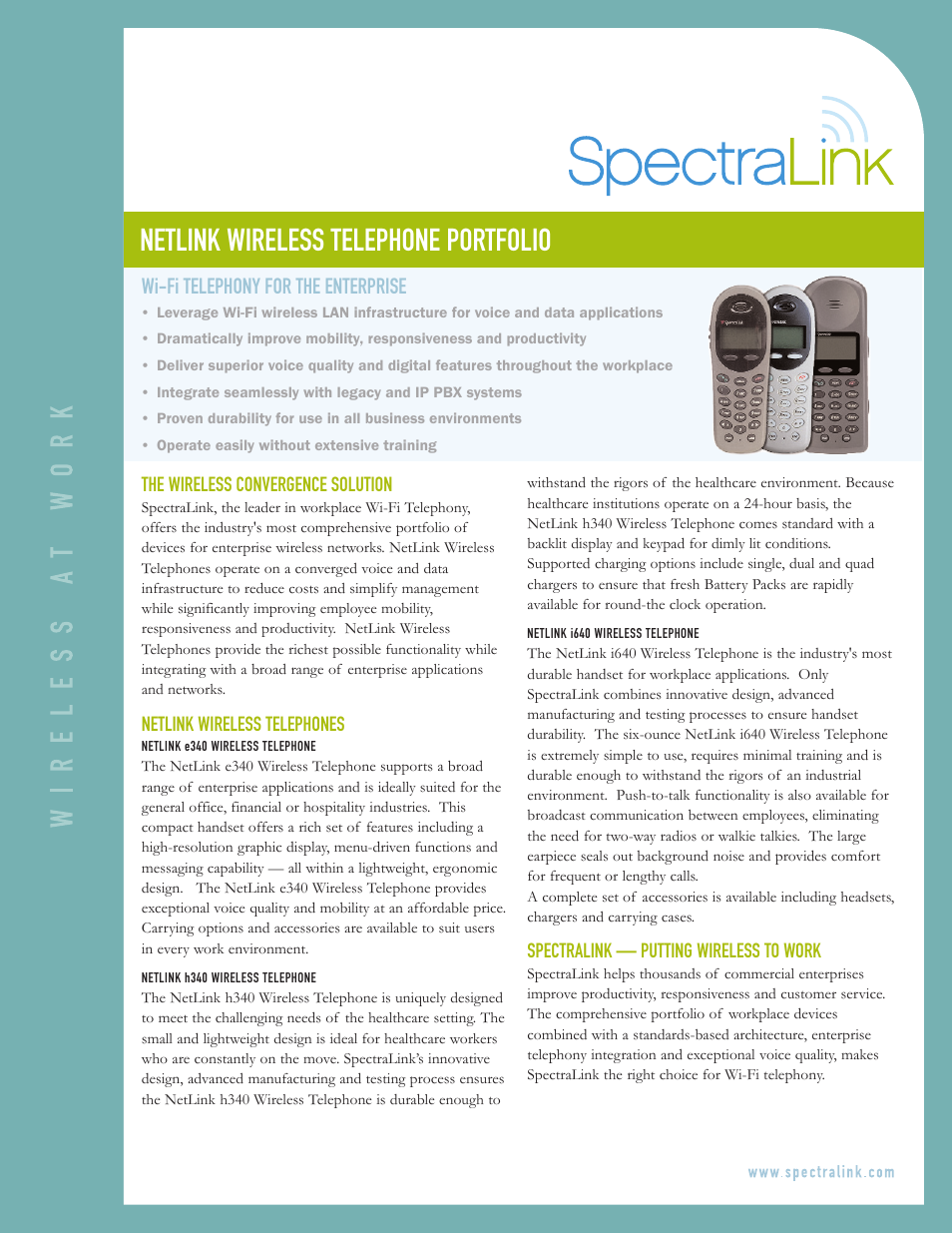 Polycom SpectraLink I640 User Manual | 2 pages