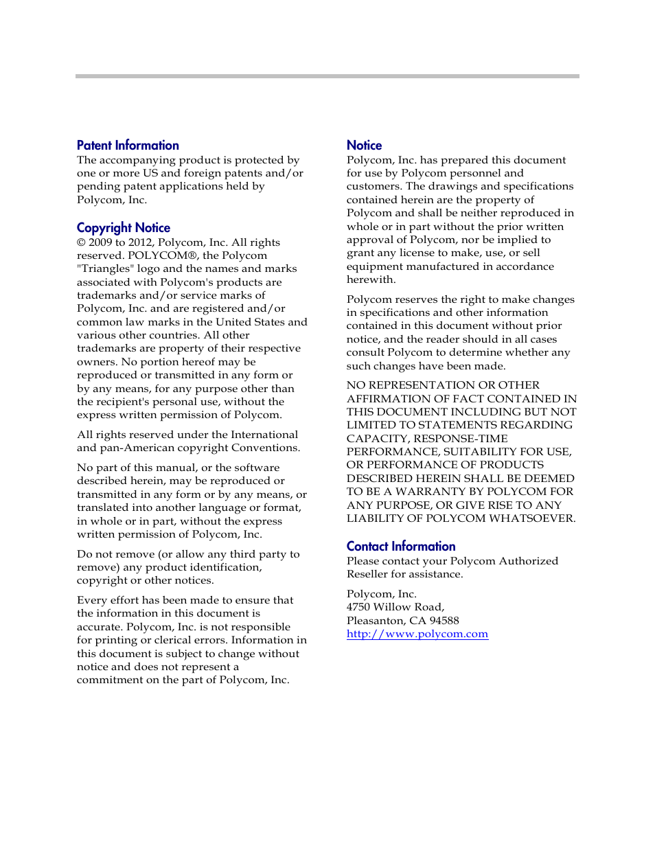 Polycom SpectraLink 1725-36033-001 User Manual | Page 2 / 47
