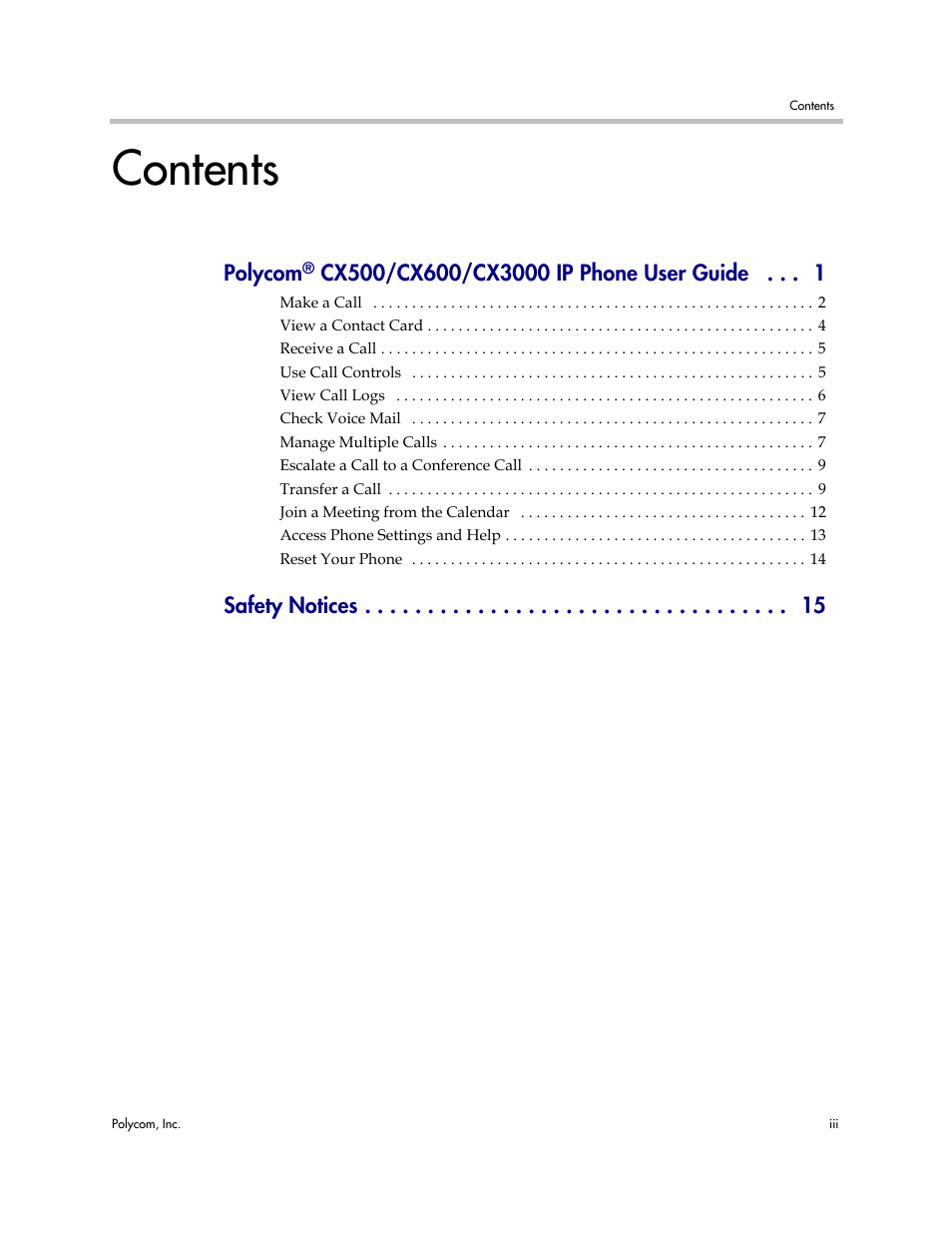 Polycom 1725-44328-001 User Manual | Page 3 / 22