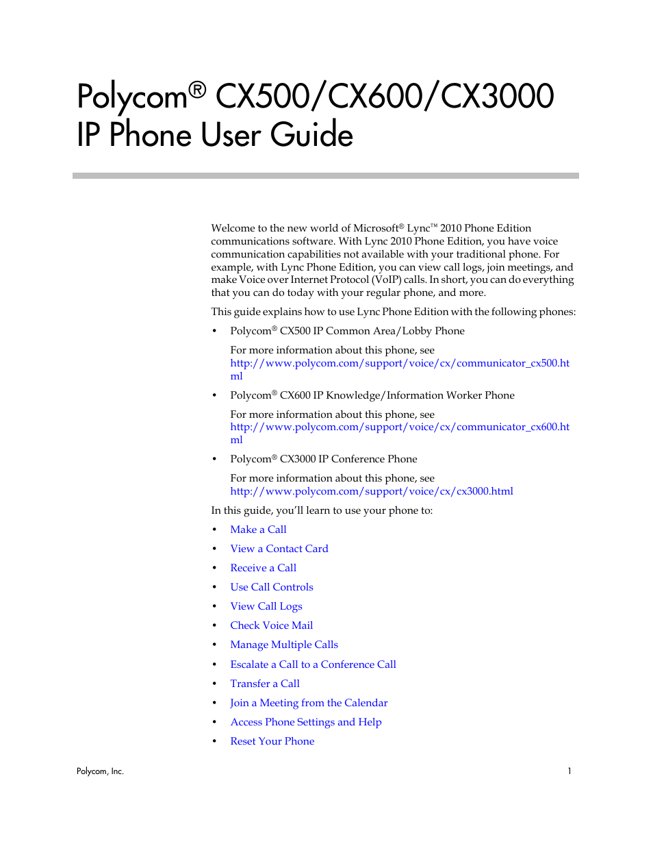 Polycom 1725-44328-001 User Manual | Page 5 / 22