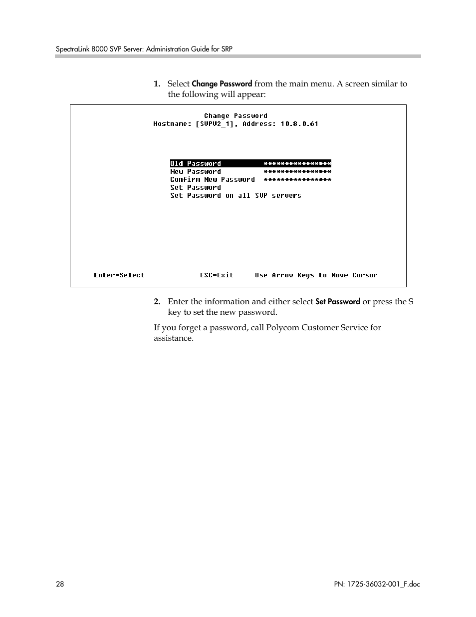 Polycom SpectraLink 1725-36032-001 User Manual | Page 28 / 40