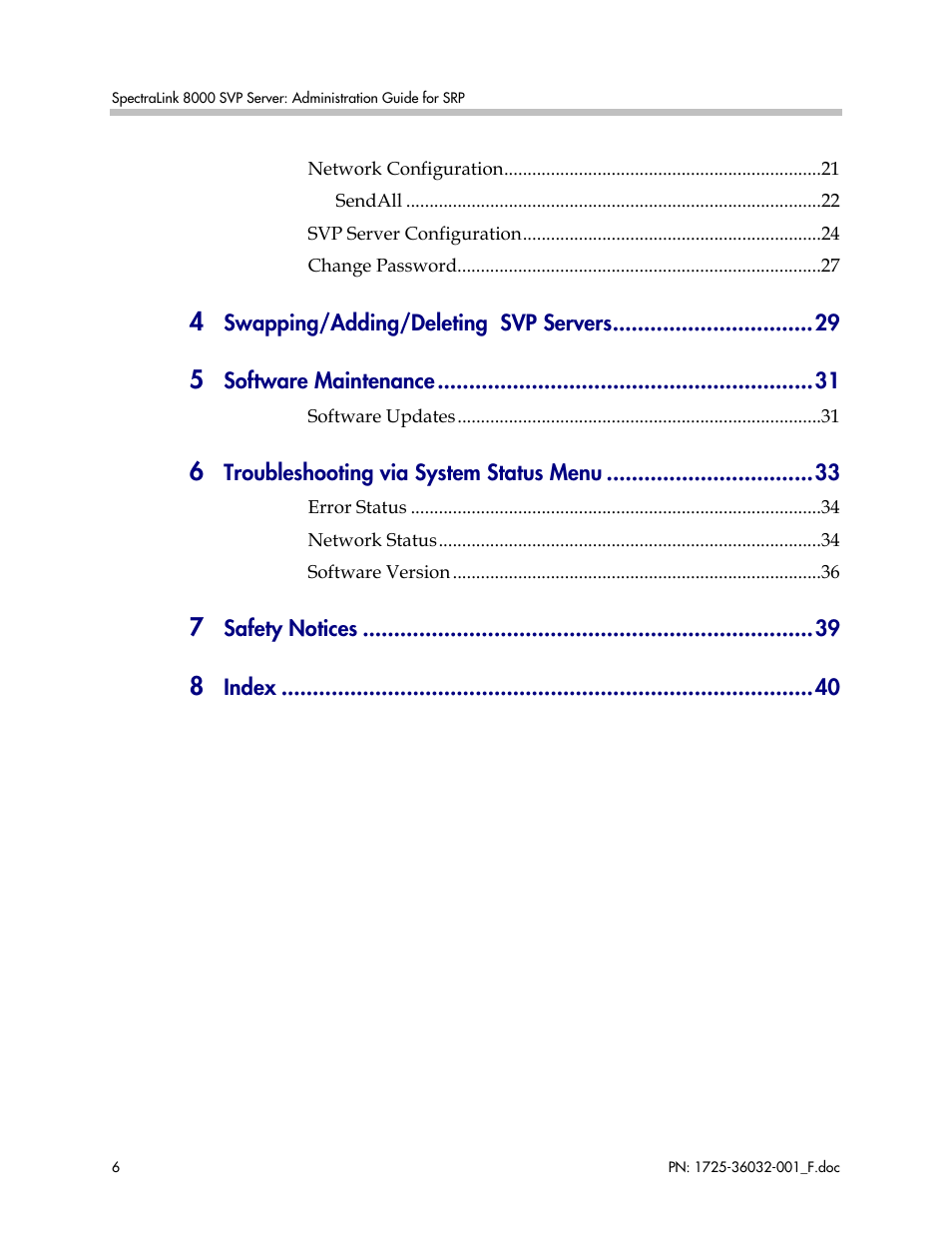 Polycom SpectraLink 1725-36032-001 User Manual | Page 6 / 40