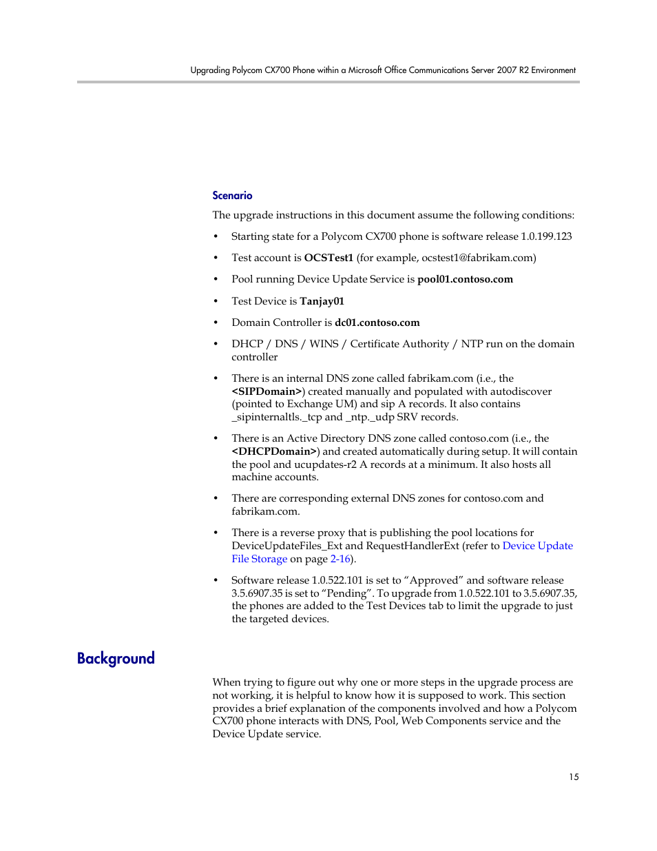 Background | Polycom 1725-31424-001 User Manual | Page 21 / 56