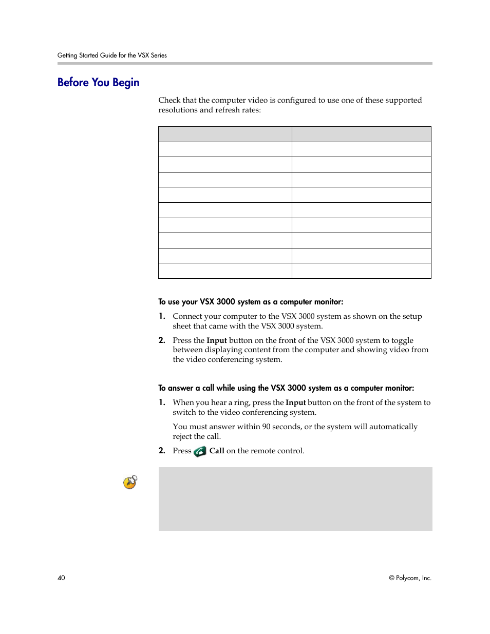 Before you begin | Polycom 9.0.6 User Manual | Page 44 / 46