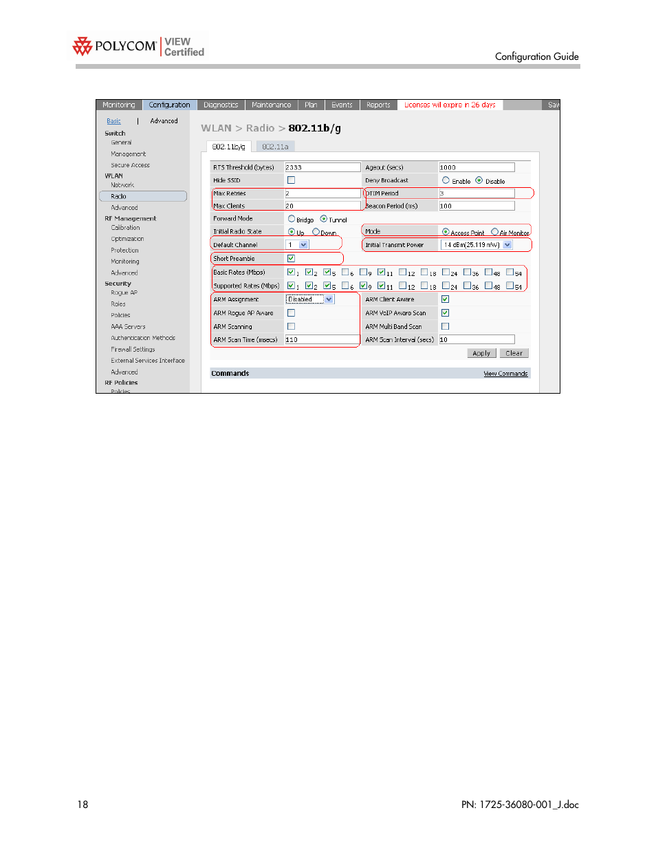 Polycom A800 User Manual | Page 18 / 30