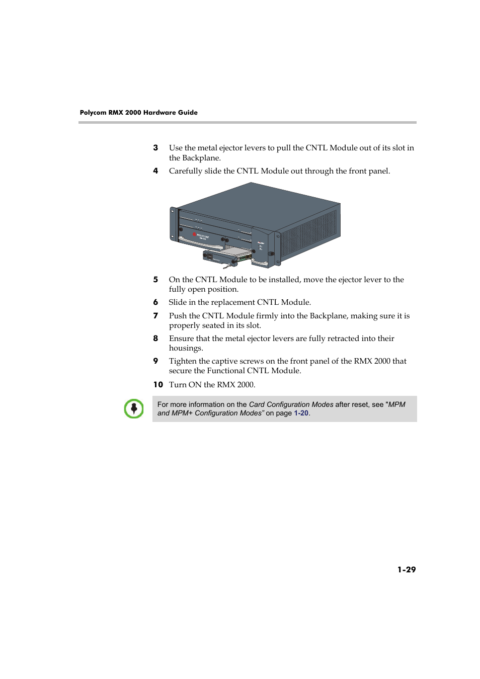 Polycom Real-Time Media Conferencing Platform RMX 2000 User Manual | Page 35 / 42