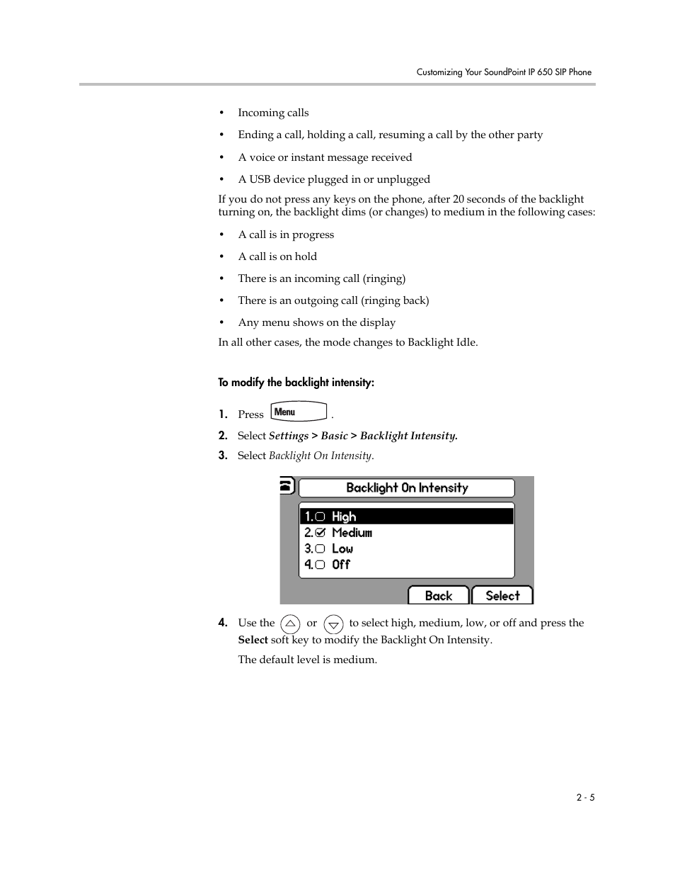 Polycom IP 650 User Manual | Page 25 / 94