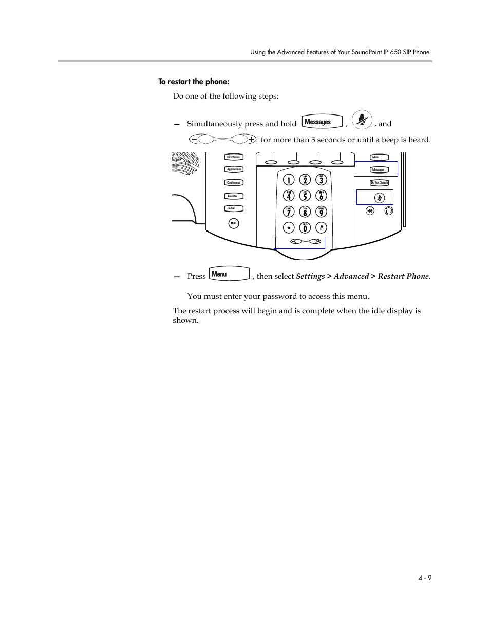 Polycom IP 650 User Manual | Page 69 / 94