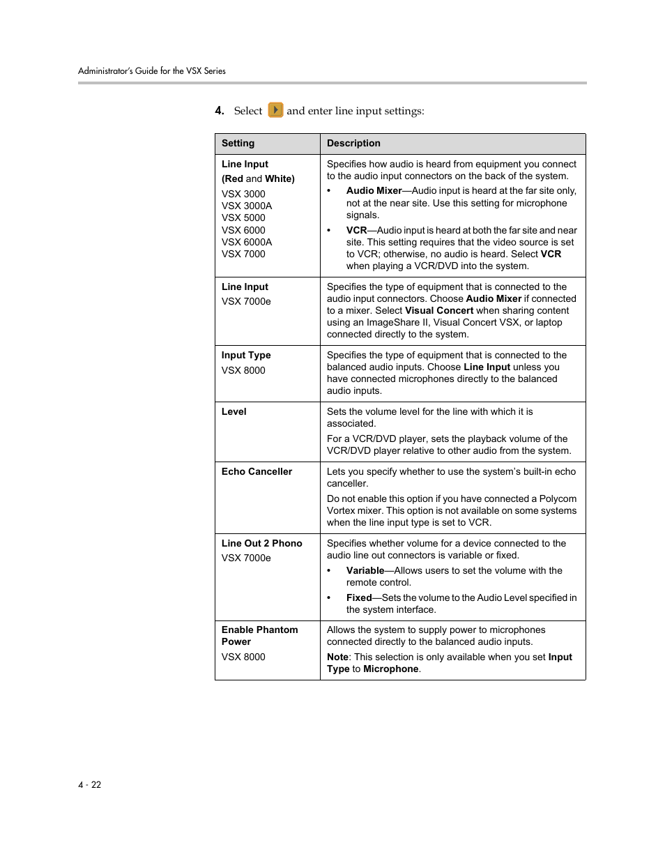 Polycom VSX Series User Manual | Page 112 / 248