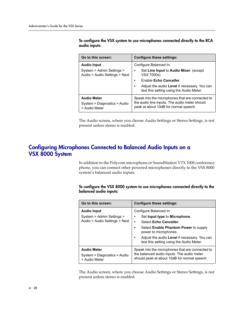 Polycom VSX Series User Manual | Page 118 / 248