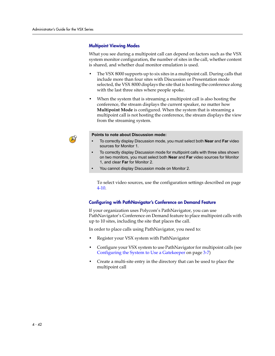 Multipoint viewing modes | Polycom VSX Series User Manual | Page 132 / 248