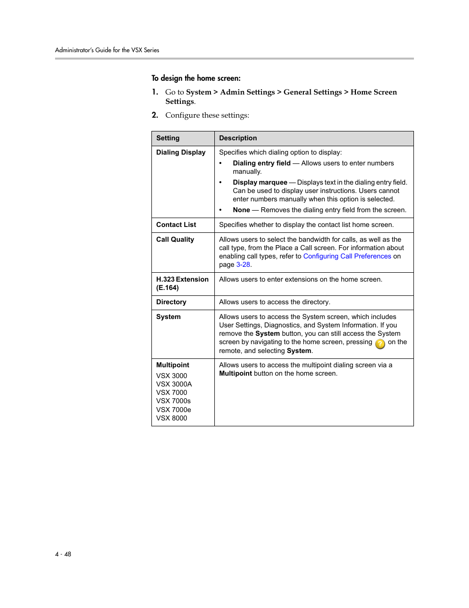 Polycom VSX Series User Manual | Page 138 / 248