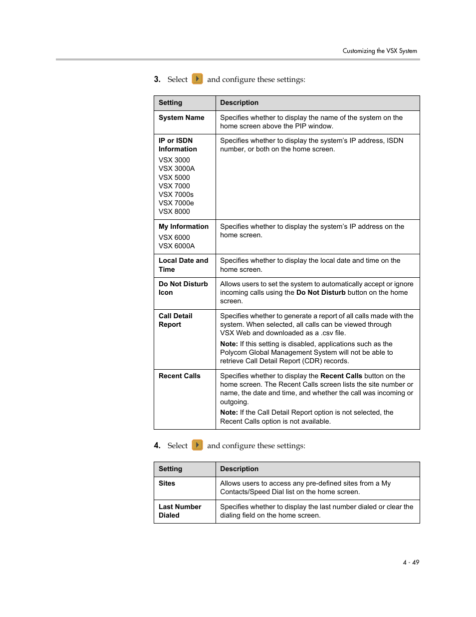 Polycom VSX Series User Manual | Page 139 / 248