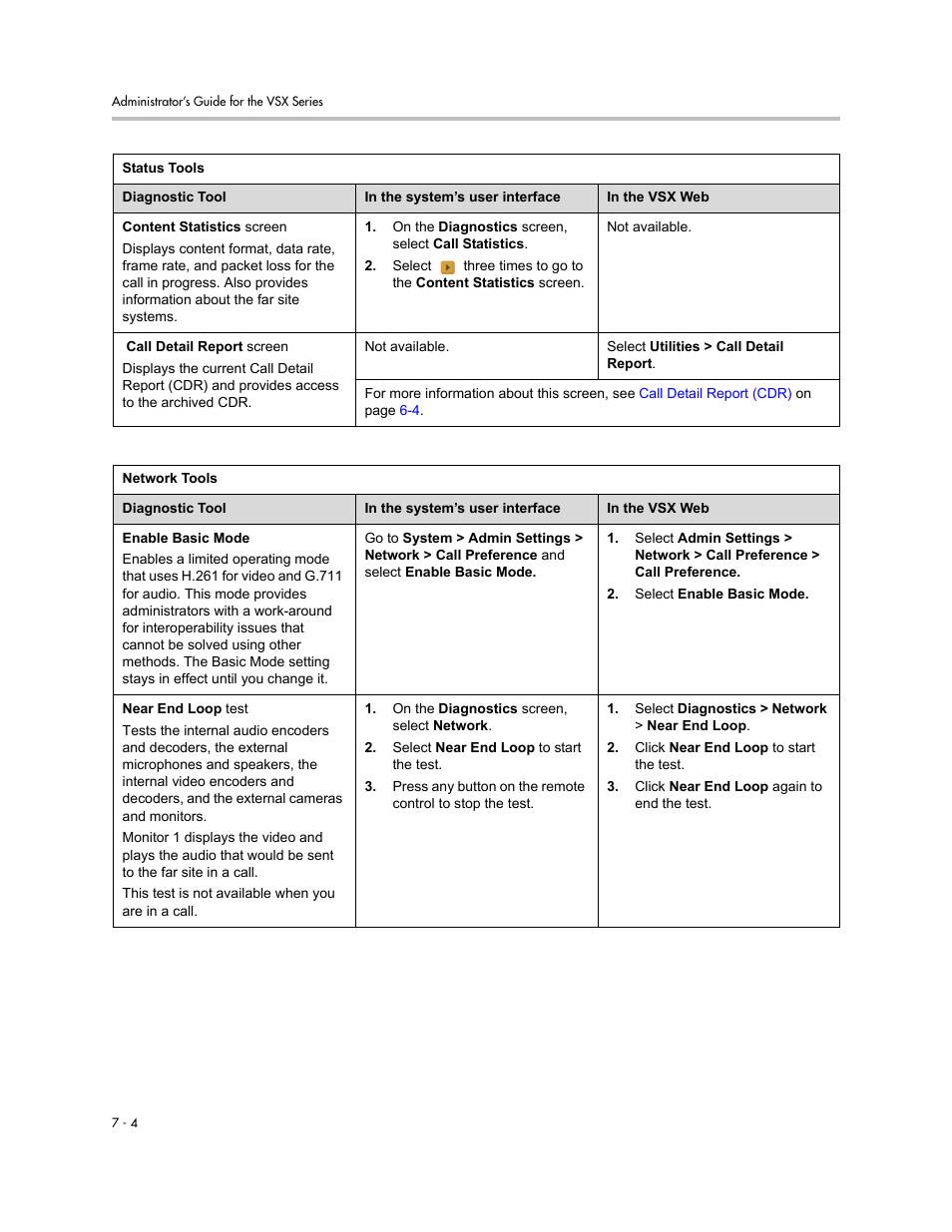 Polycom VSX Series User Manual | Page 176 / 248