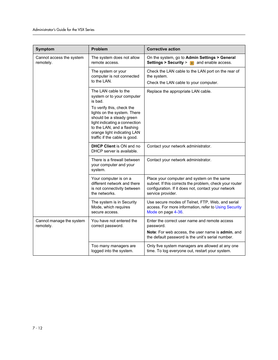 Polycom VSX Series User Manual | Page 184 / 248