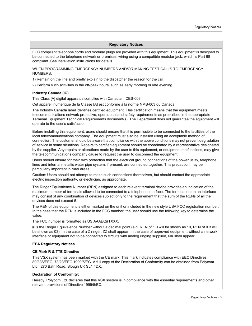 Polycom VSX Series User Manual | Page 227 / 248