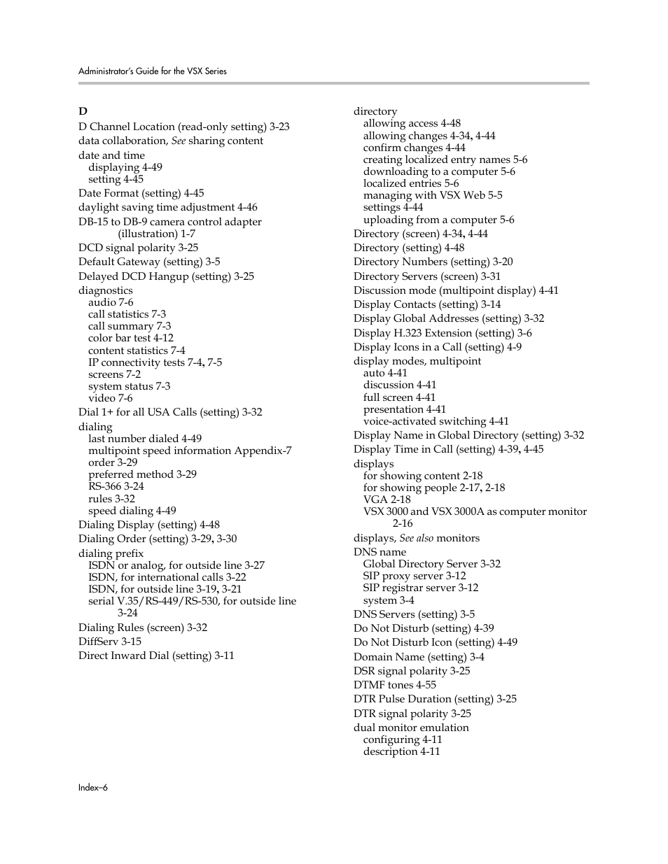 Polycom VSX Series User Manual | Page 236 / 248