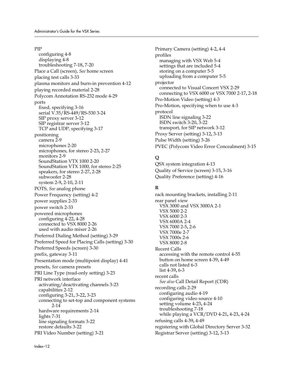Polycom VSX Series User Manual | Page 242 / 248