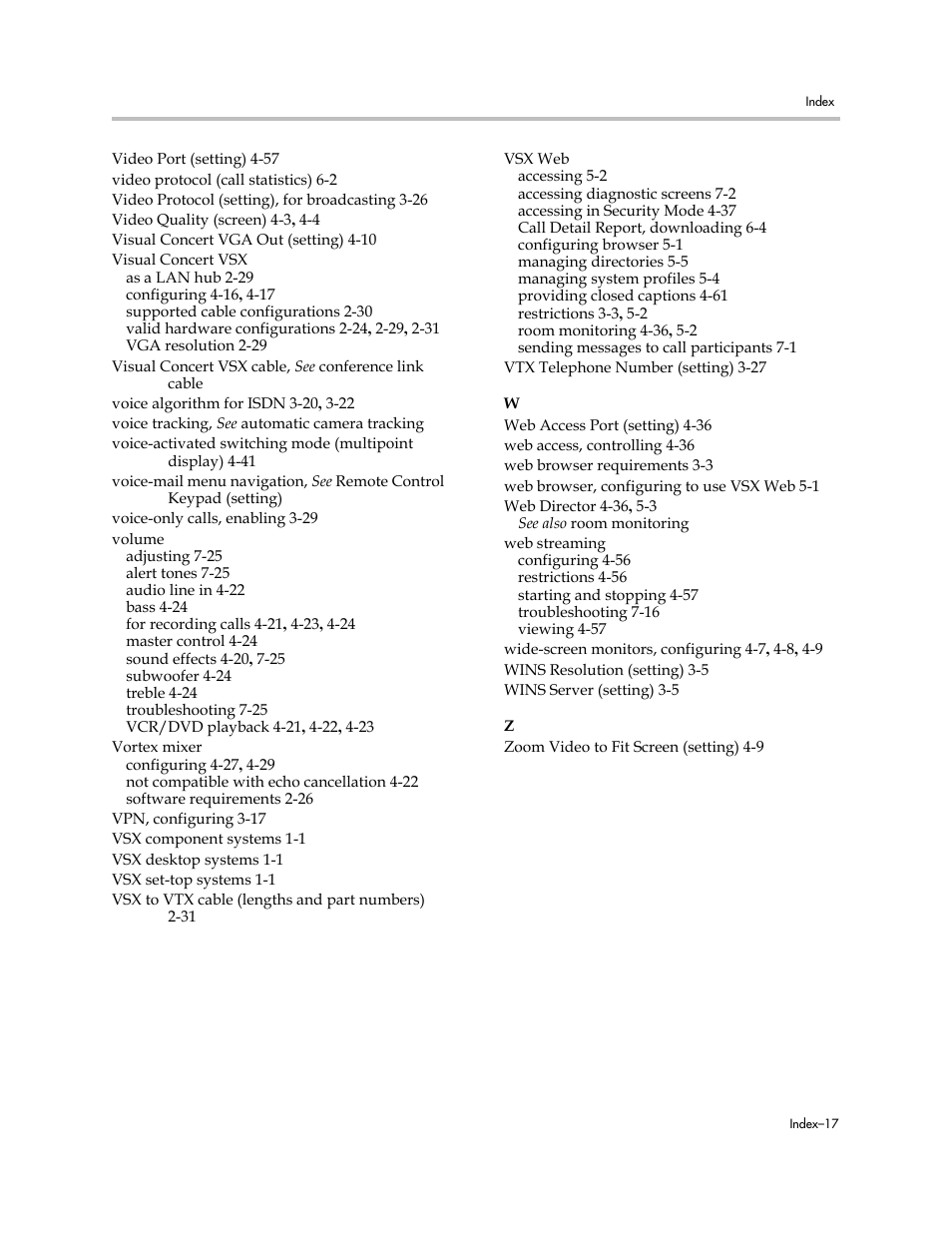 Polycom VSX Series User Manual | Page 247 / 248