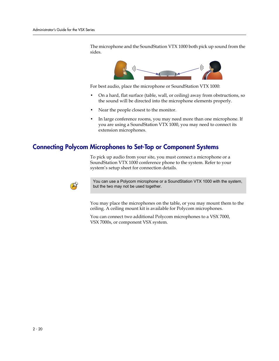 Polycom VSX Series User Manual | Page 42 / 248