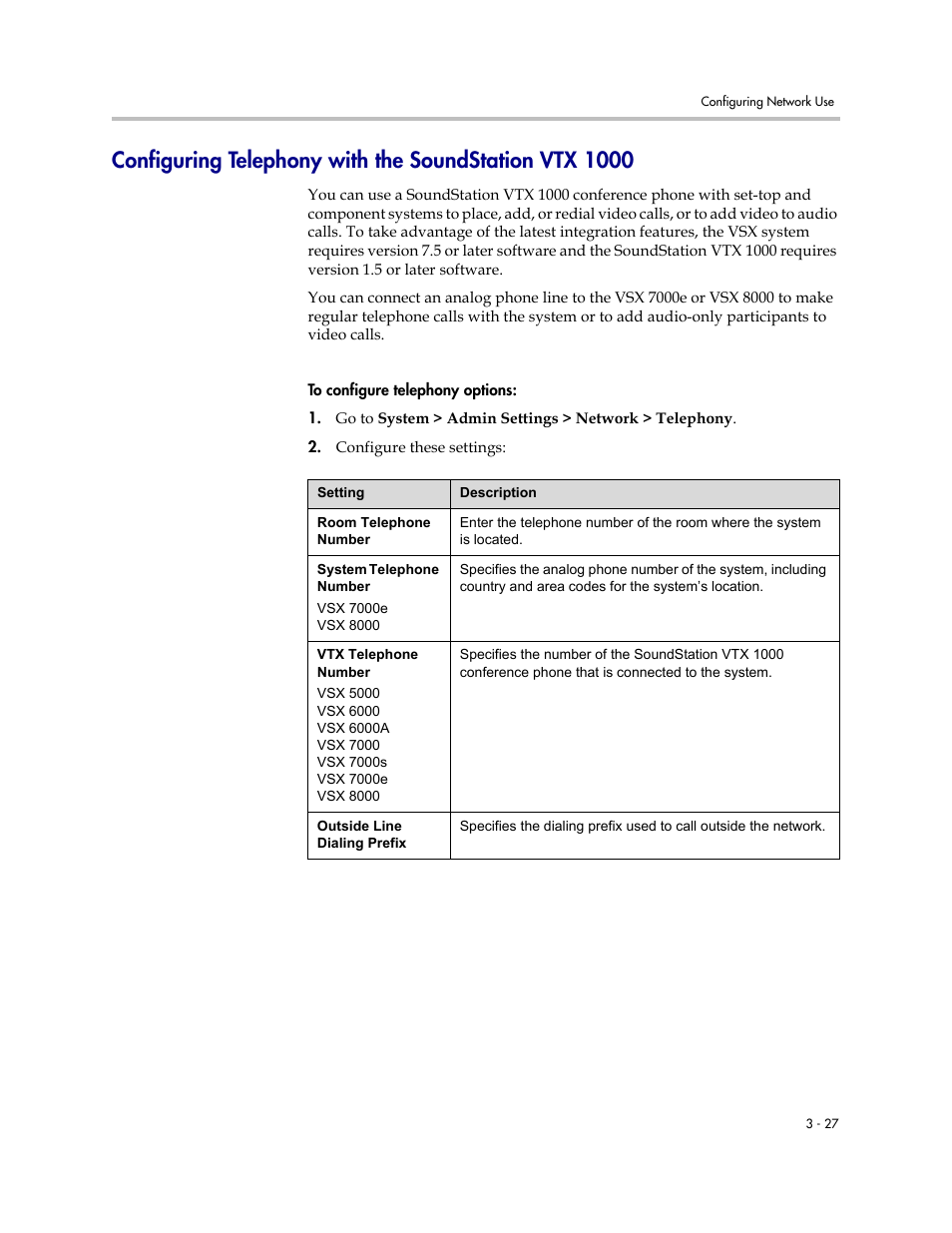 Polycom VSX Series User Manual | Page 83 / 248