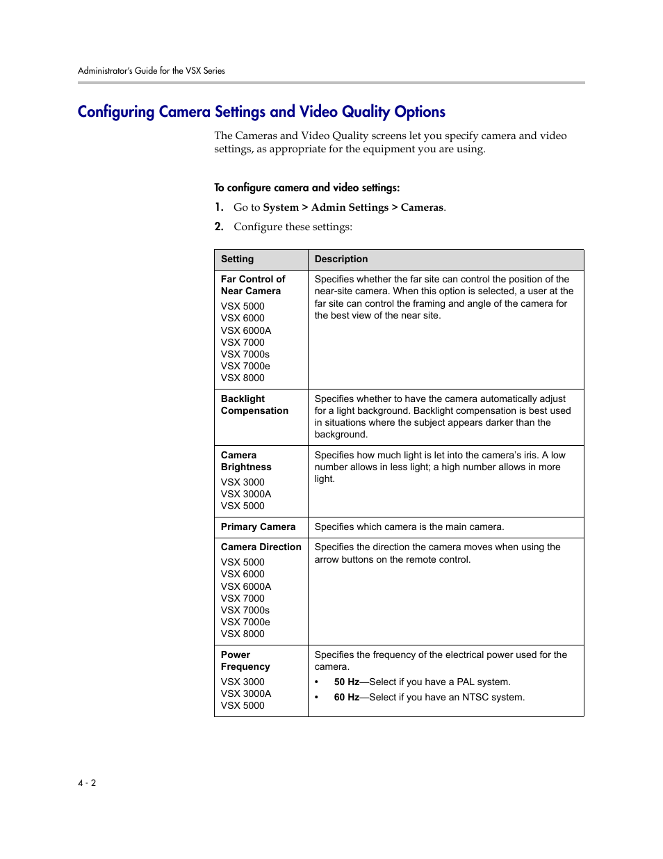 Polycom VSX Series User Manual | Page 92 / 248