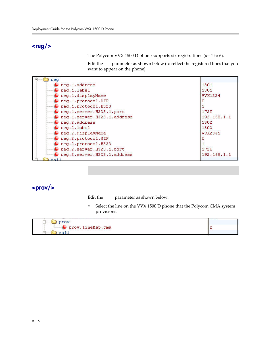 Prov | Polycom VVX 1500 D User Manual | Page 42 / 44