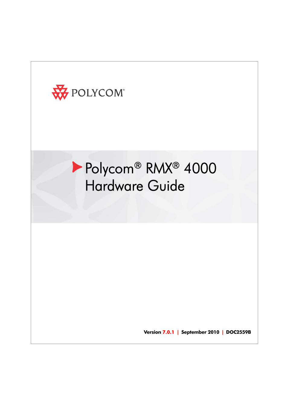 Polycom DOC2559B User Manual | 65 pages