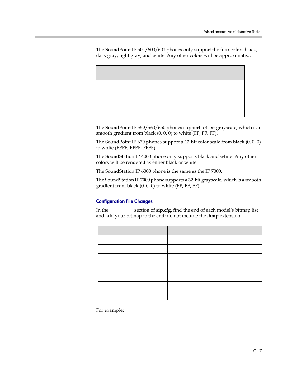 Polycom SoundPoint IP 601 User Manual | Page 299 / 373