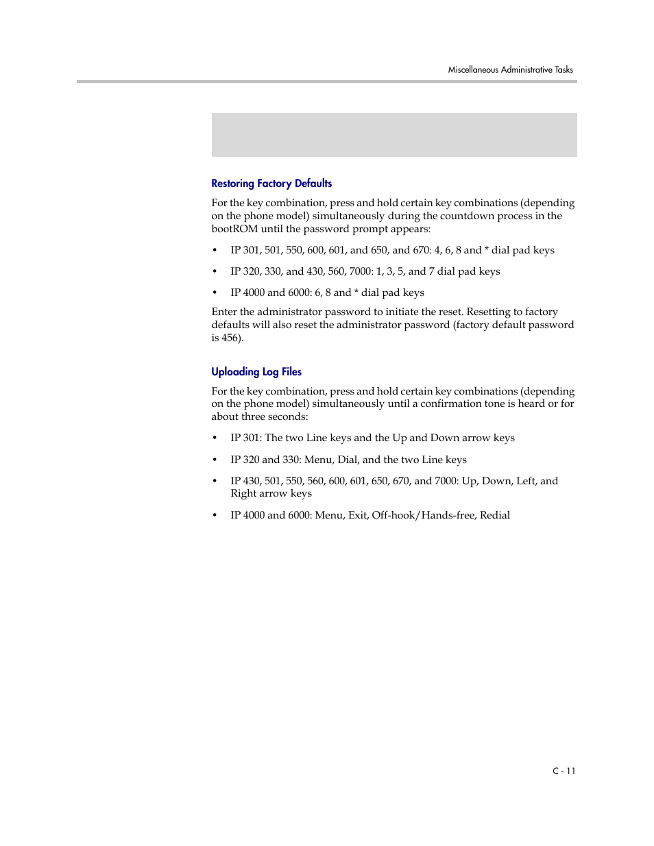 Polycom SoundPoint IP 601 User Manual | Page 303 / 373