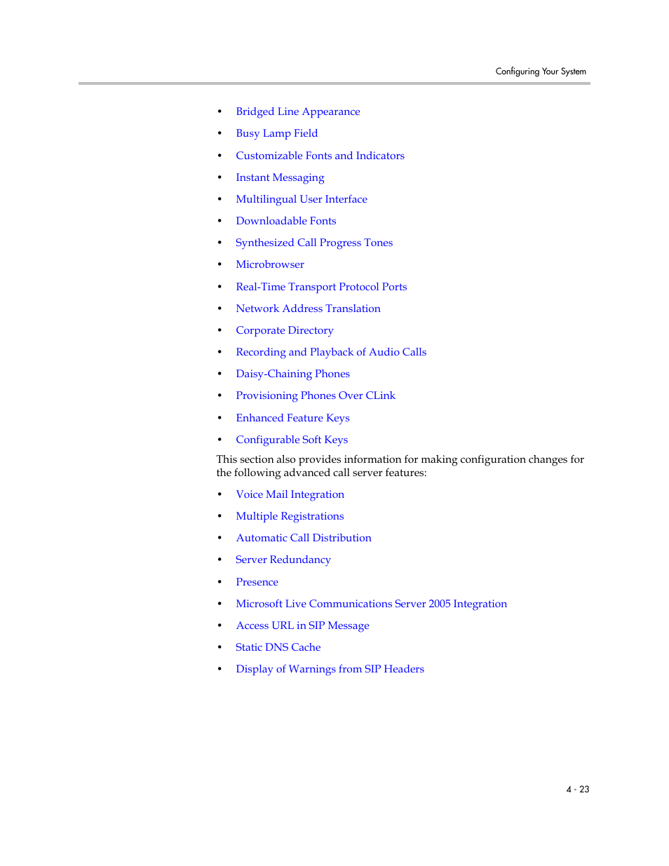 Polycom SoundPoint IP 601 User Manual | Page 77 / 373