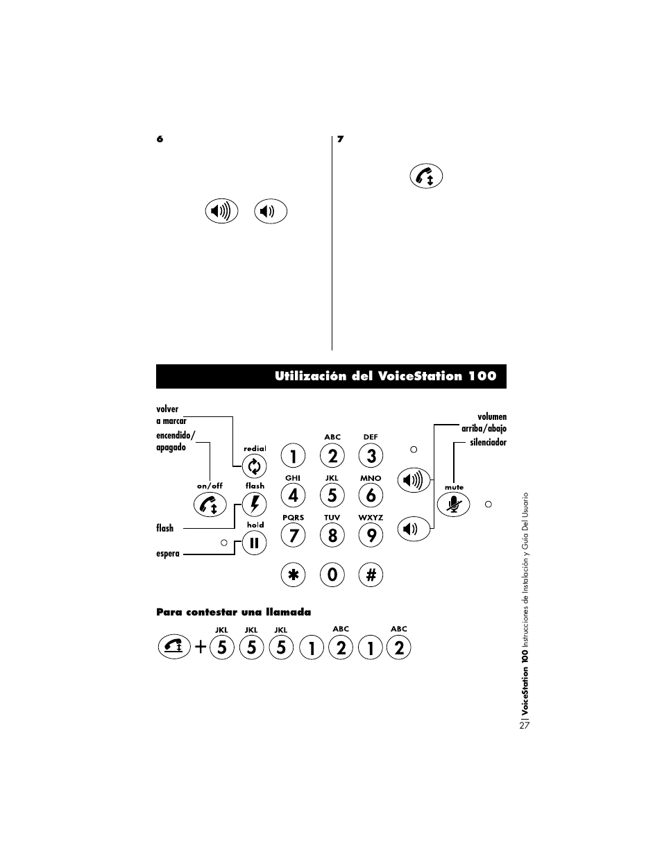 Utilización del voicestation 100 | Polycom VoiceStation 100 User Manual | Page 31 / 41