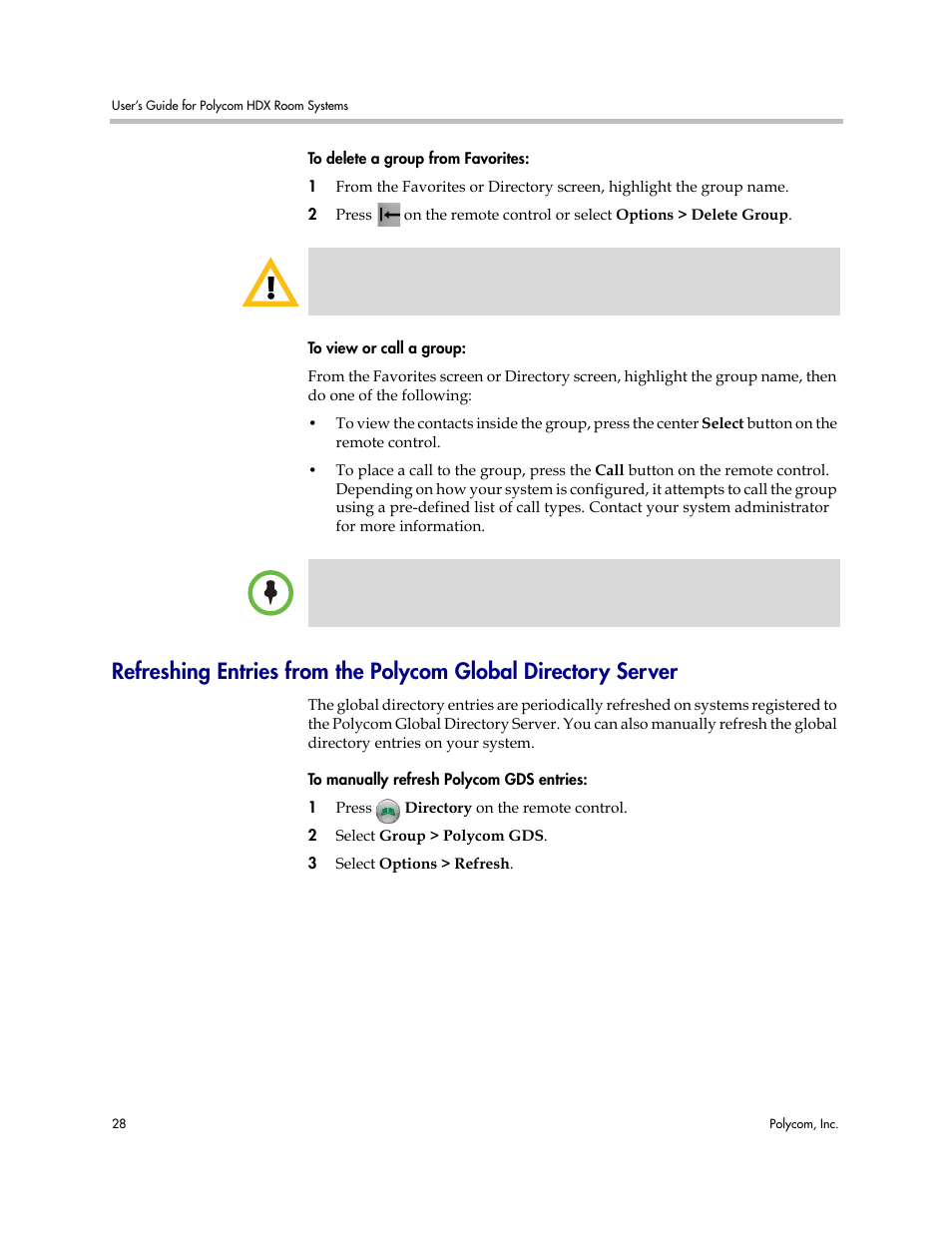 Polycom HDX User Manual | Page 32 / 49