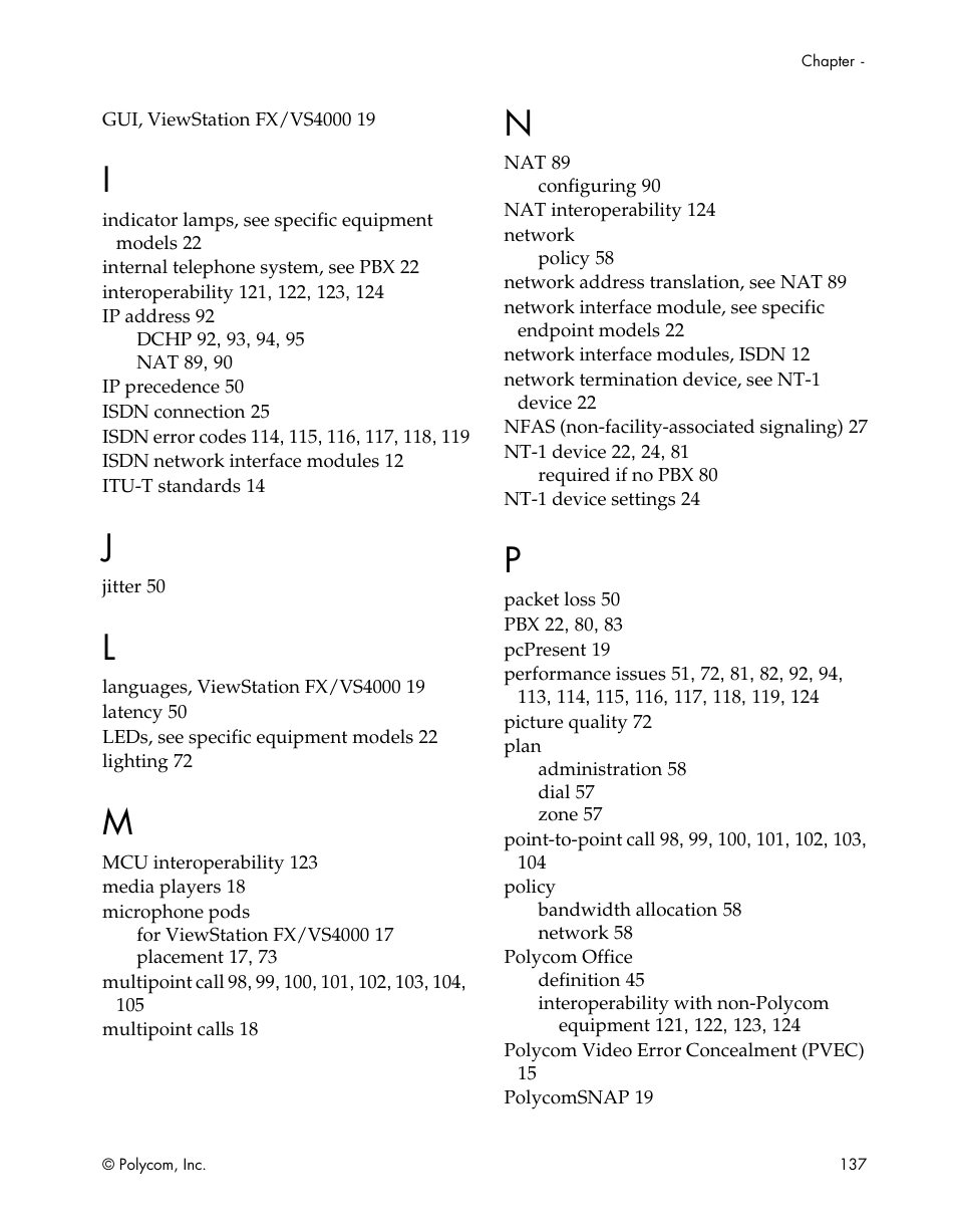 Polycom ViewStation EX4000 User Manual | Page 147 / 150