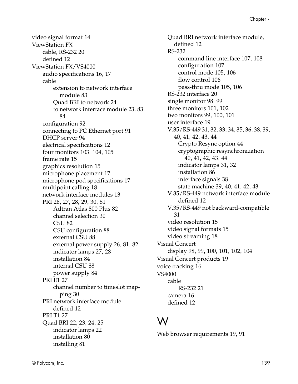 Polycom ViewStation EX4000 User Manual | Page 149 / 150