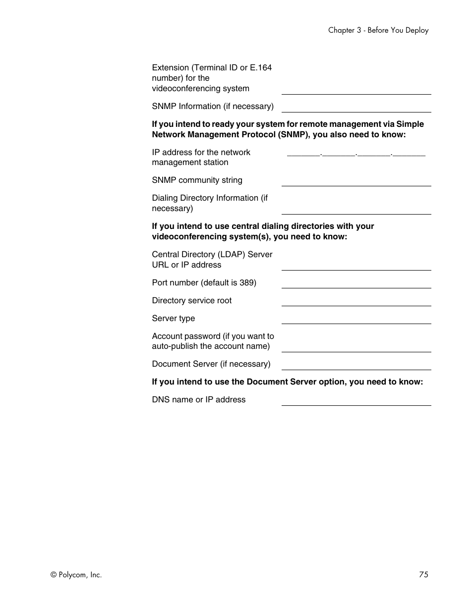 Polycom ViewStation EX4000 User Manual | Page 85 / 150