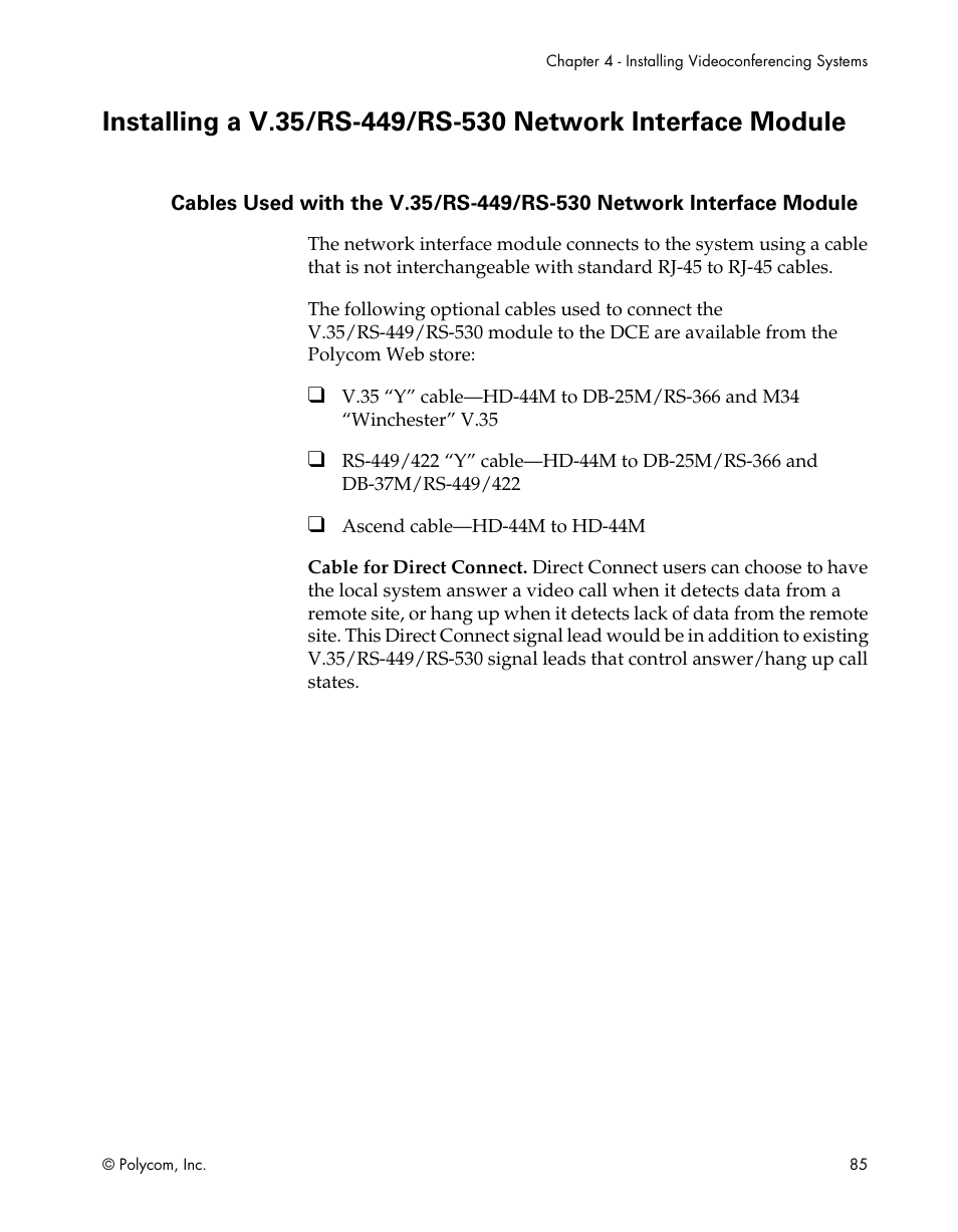 Polycom ViewStation EX4000 User Manual | Page 95 / 150