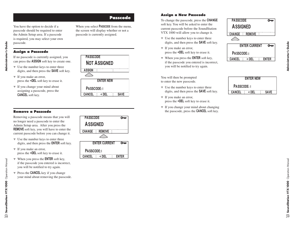 Ssigned | Polycom VTX1000 User Manual | Page 23 / 32