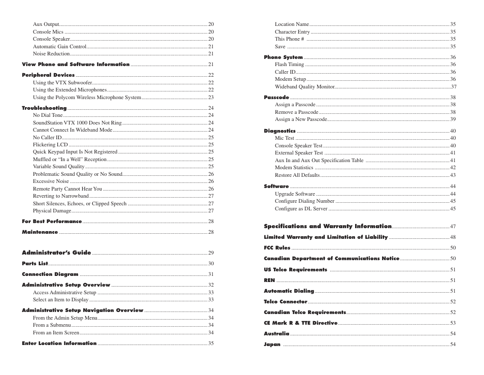 Polycom VTX1000 User Manual | Page 3 / 32