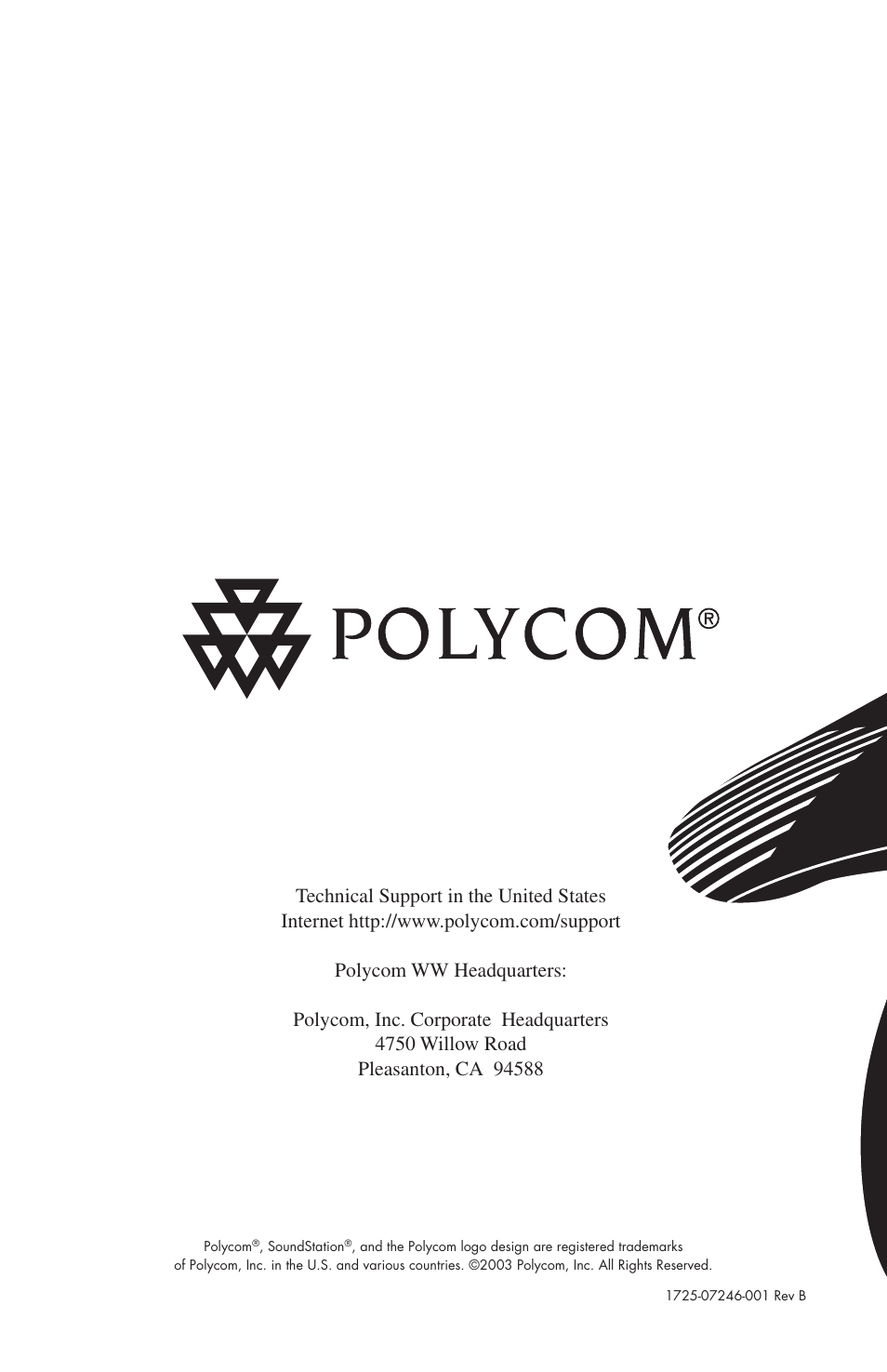 Polycom VTX1000 User Manual | Page 32 / 32