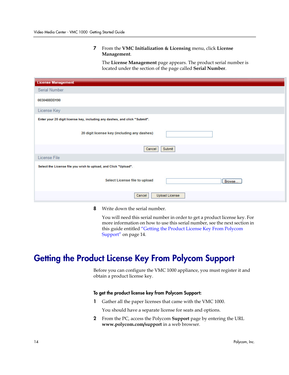 Polycom Video Media Center VMC 1000 User Manual | Page 18 / 38