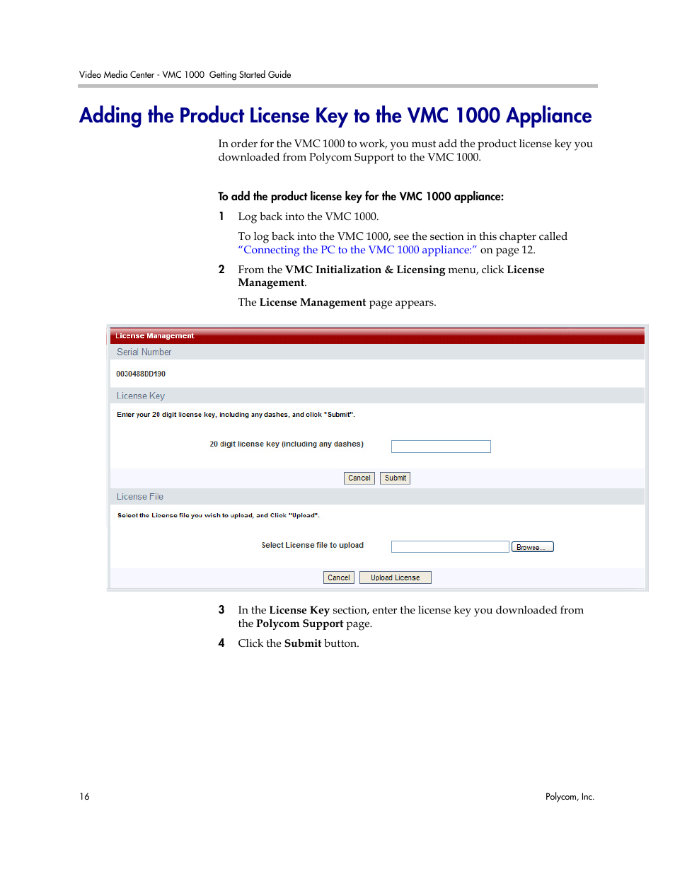 Polycom Video Media Center VMC 1000 User Manual | Page 20 / 38
