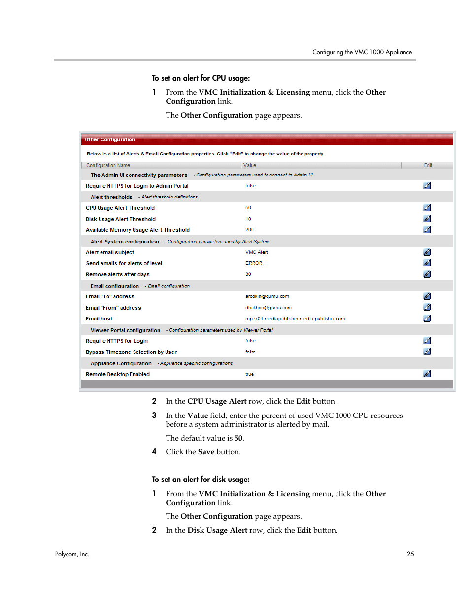 Polycom Video Media Center VMC 1000 User Manual | Page 29 / 38
