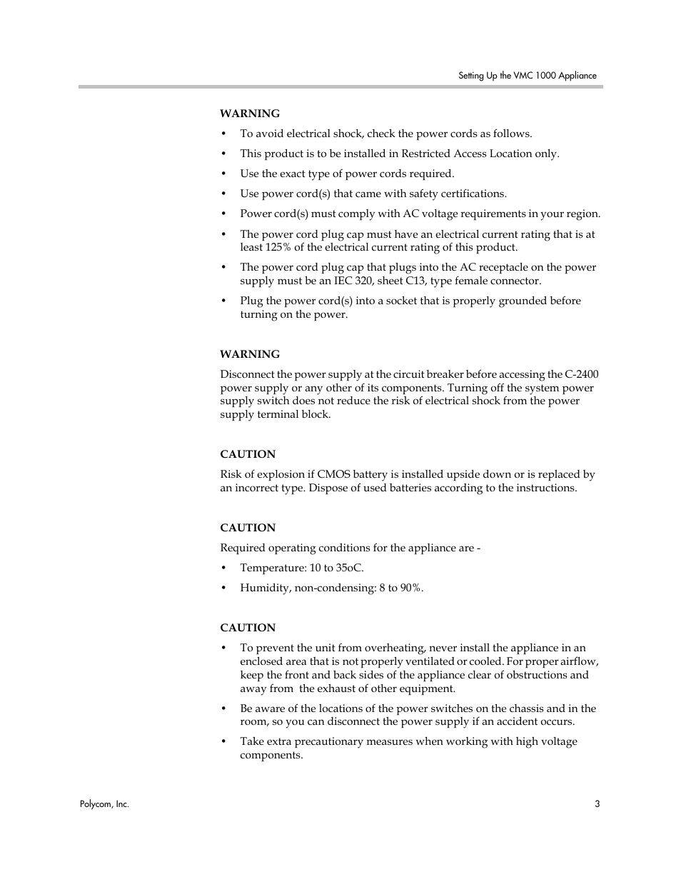 Polycom Video Media Center VMC 1000 User Manual | Page 7 / 38
