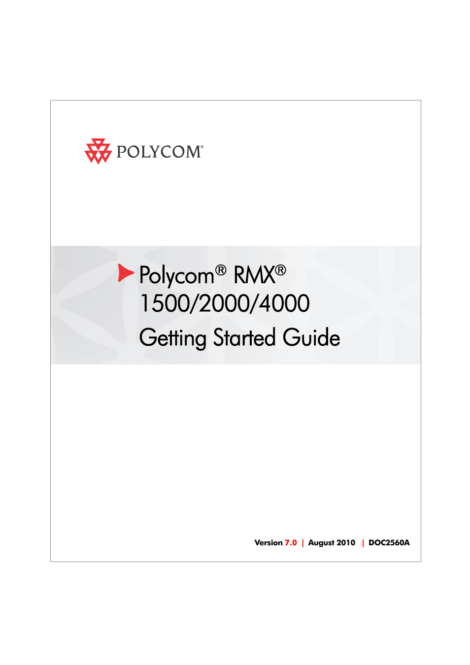 Polycom DOC2560A User Manual | 188 pages