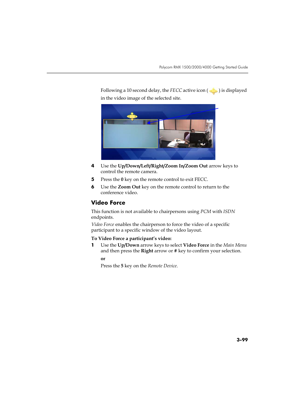 Video force, Video force -99 | Polycom DOC2560A User Manual | Page 177 / 188