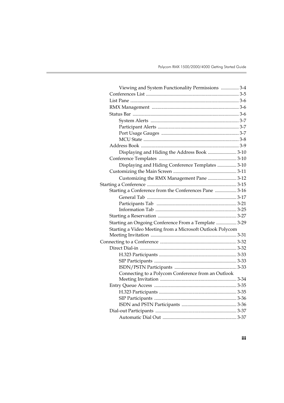 Polycom DOC2560A User Manual | Page 7 / 188