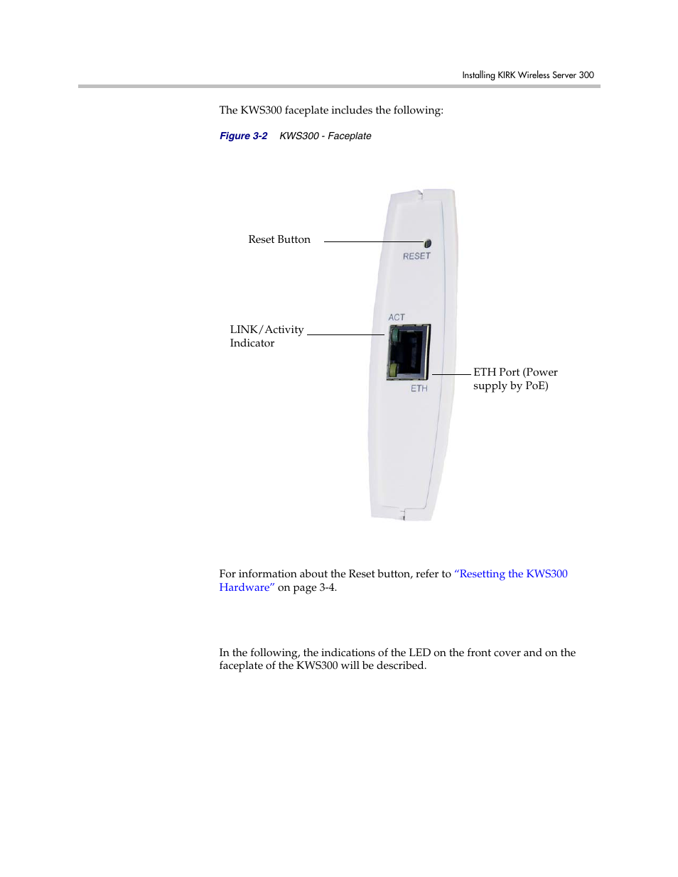 Kws300 led indicators, Kws300 led indicators –3 | Polycom VoiceStation 300 User Manual | Page 15 / 60