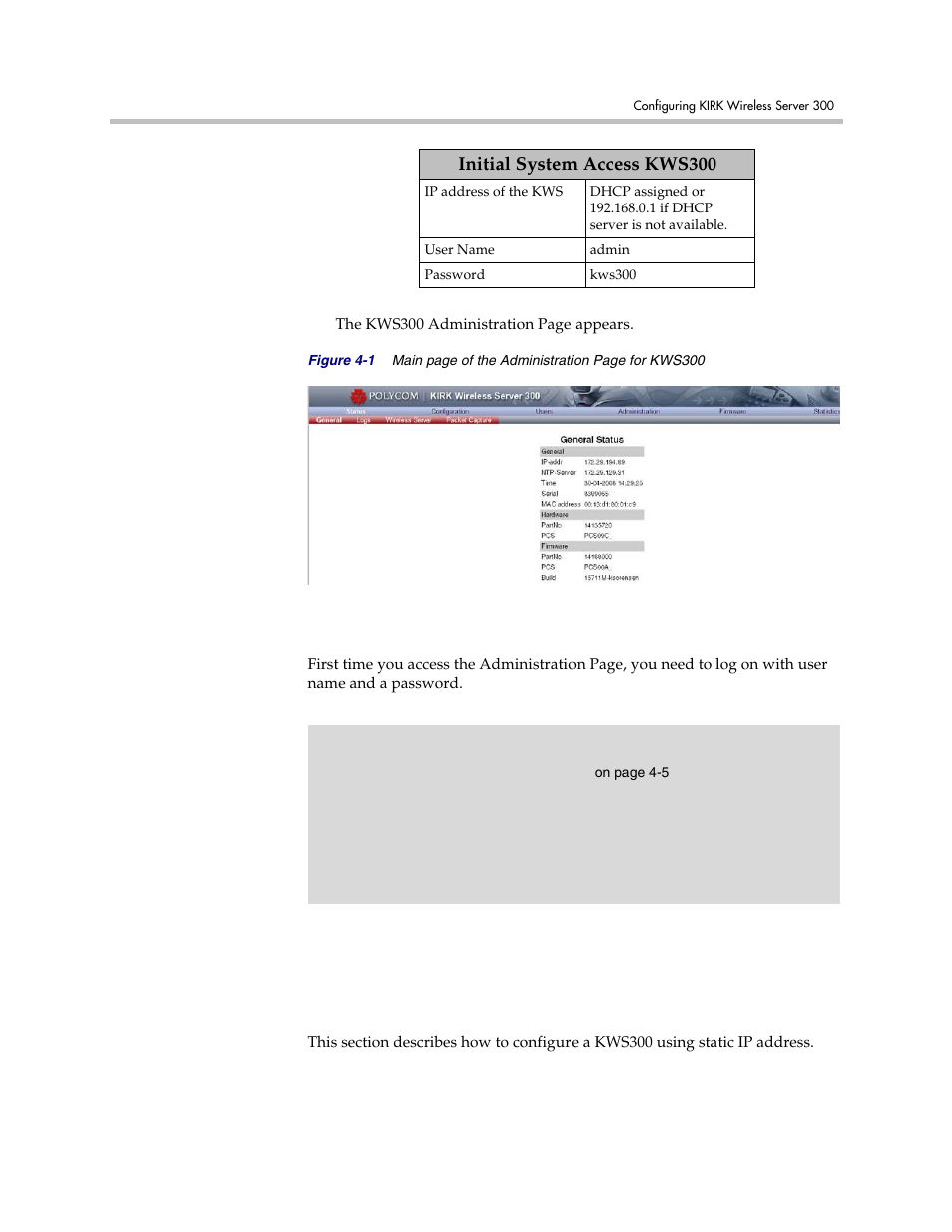 Entering a system user name and password, Entering a system user name and password –2 | Polycom VoiceStation 300 User Manual | Page 19 / 60