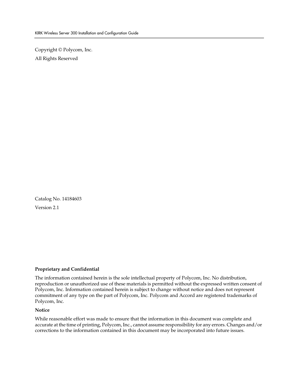 Polycom VoiceStation 300 User Manual | Page 2 / 60